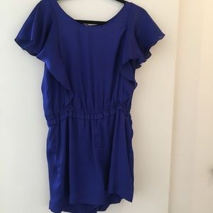 Short-sleeved blue H&M romper